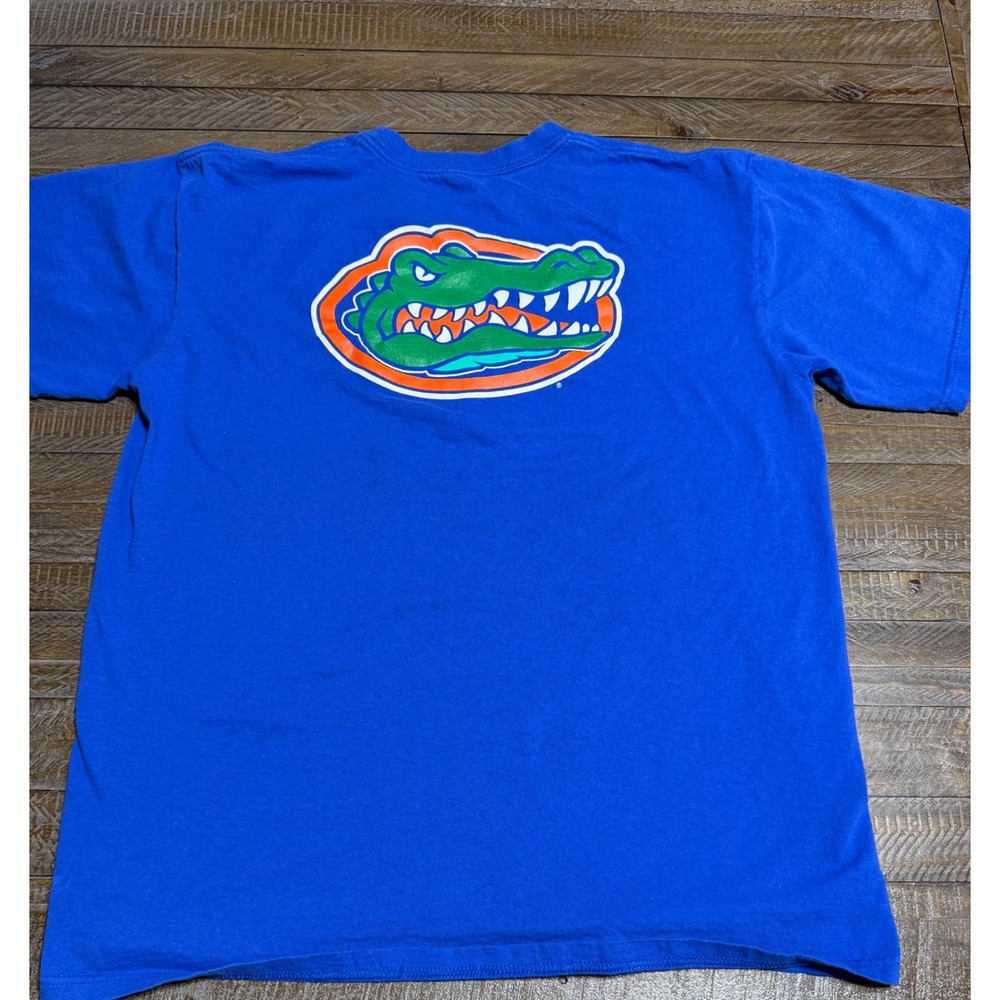 Nike T-Shirt Mens Medium Blue New Florida Gators The Swamp Graphic Tee - Picture 2 of 5